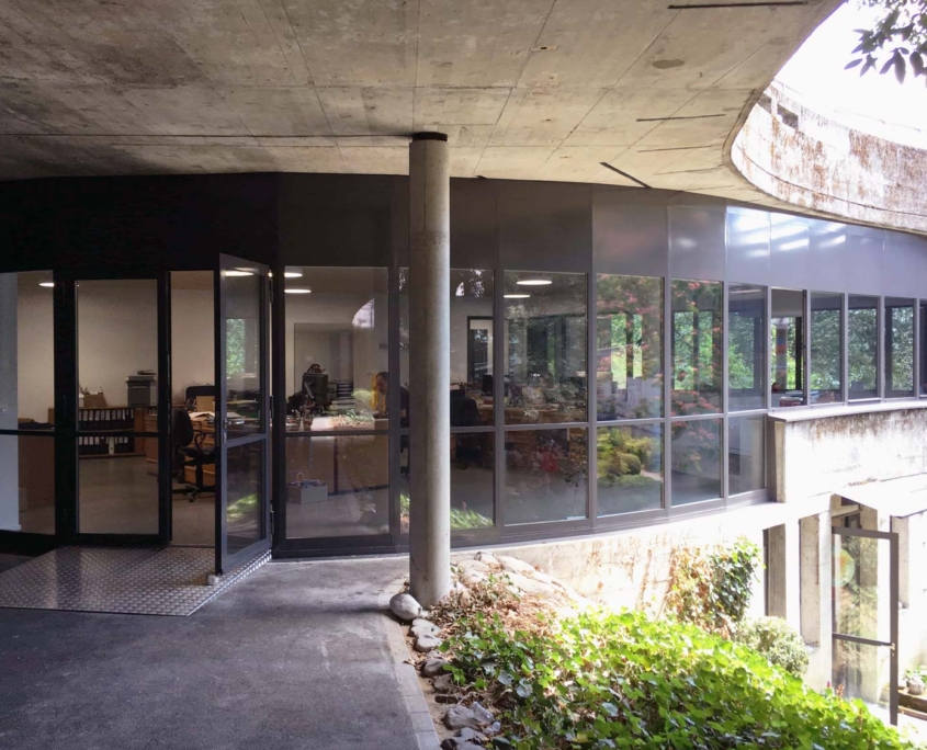 Espace Des Inventions Vallée Jeunesse Lausanne Entrée Profilé Acier Construction Métallique Adani