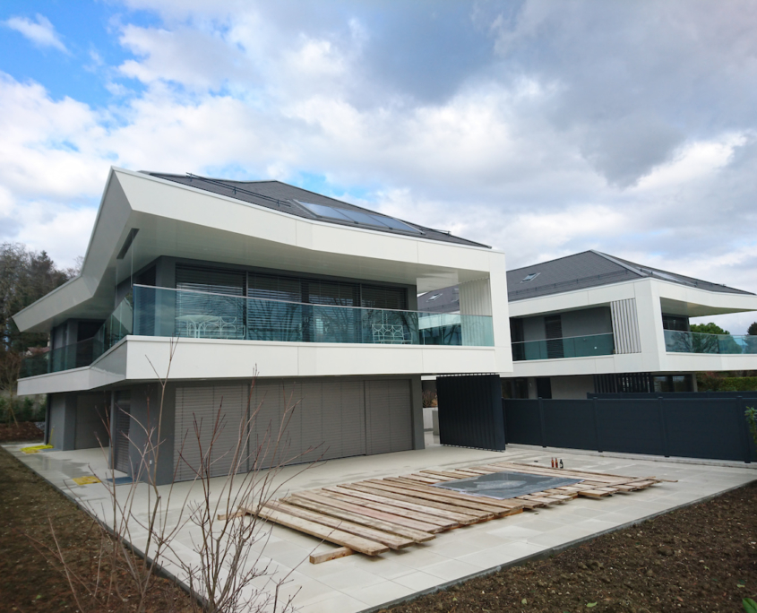 Immeuble De Luxe St Sulpice Habillagebandeau Tôle Alu Thermolaquée Construction Métallique Adani