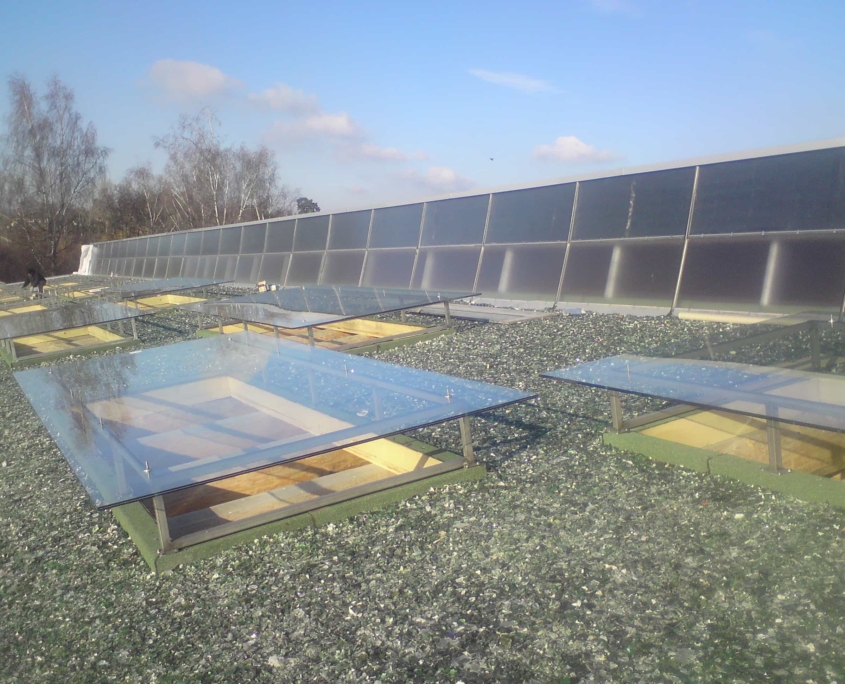 Structure Inox + Verre Sécurisé Construction Métallique Adani