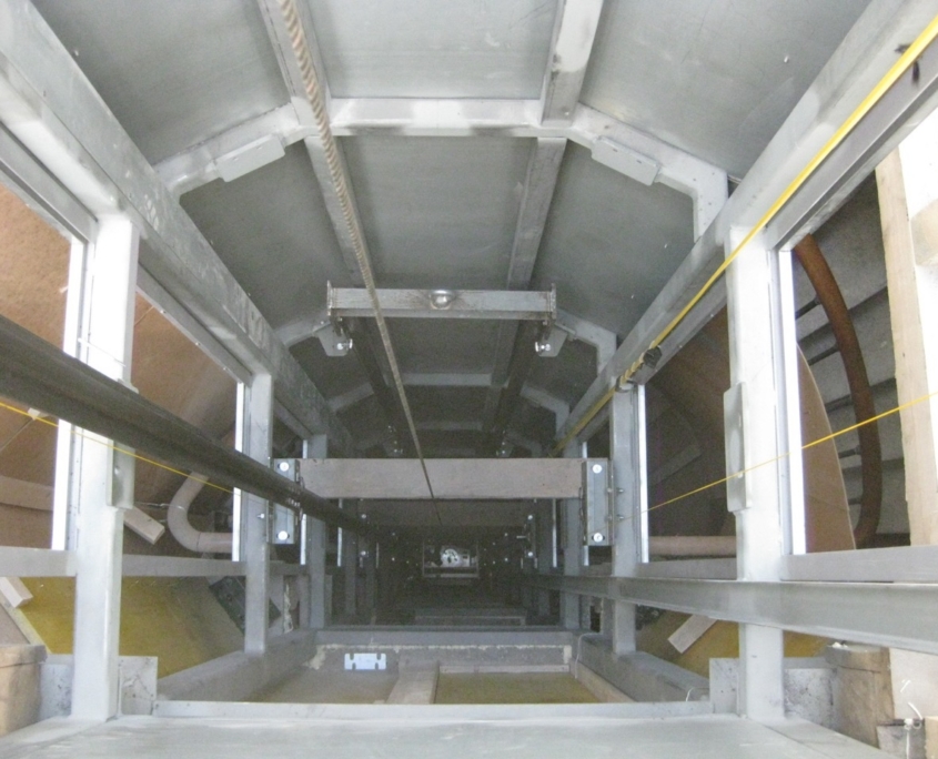 Renforcement Cage Ascenseur Metallique Adani